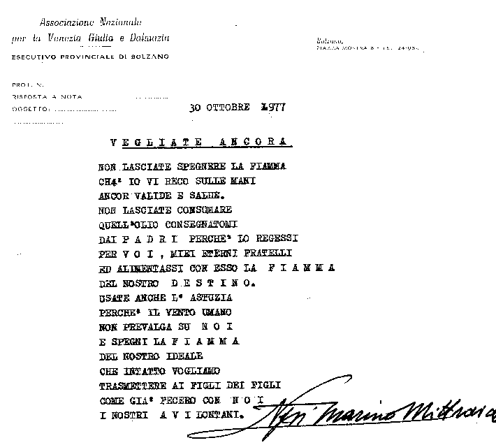 Cosiderazioni di Marino