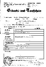 Certificato di nascita